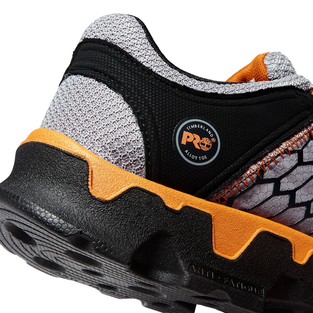 Zapatillas Timberland Hombre Pro® Powertrain Sport Alloy Toe Work Gris/Negras - Chile YVH-417308